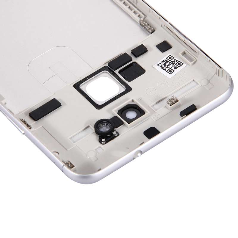 Aluminium Alloy Back Battery Cover for ASUS ZenFone 3 Max / ZC520TL(Black)