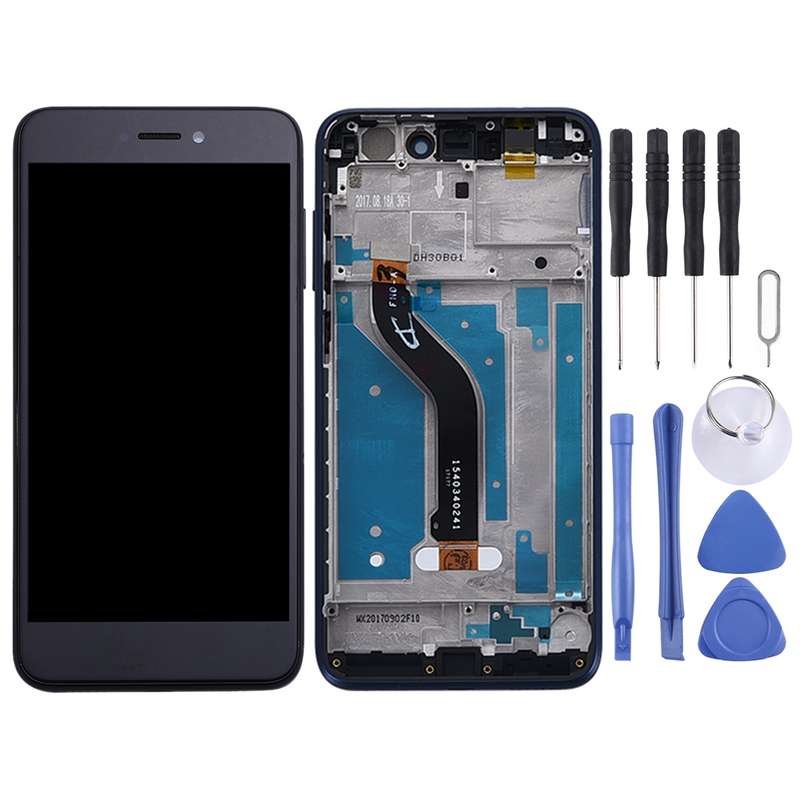 OEM LCD Screen for Huawei P8 Lite (2017) Digitizer Full Assembly with Frame (Black)