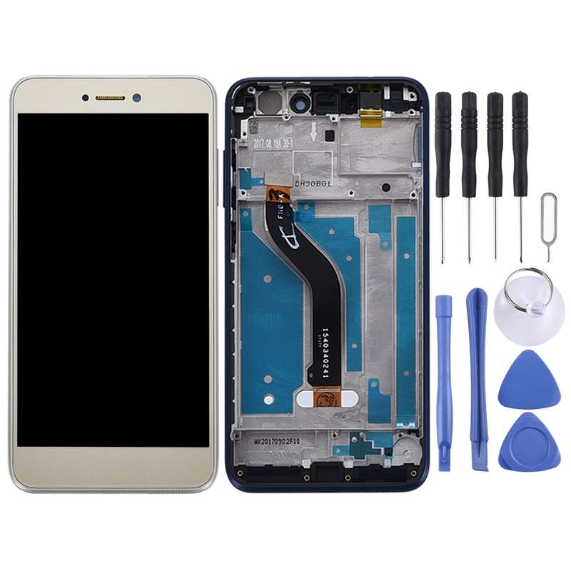 OEM LCD Screen for Huawei P8 Lite (2017) Digitizer Full Assembly with Frame (Black)