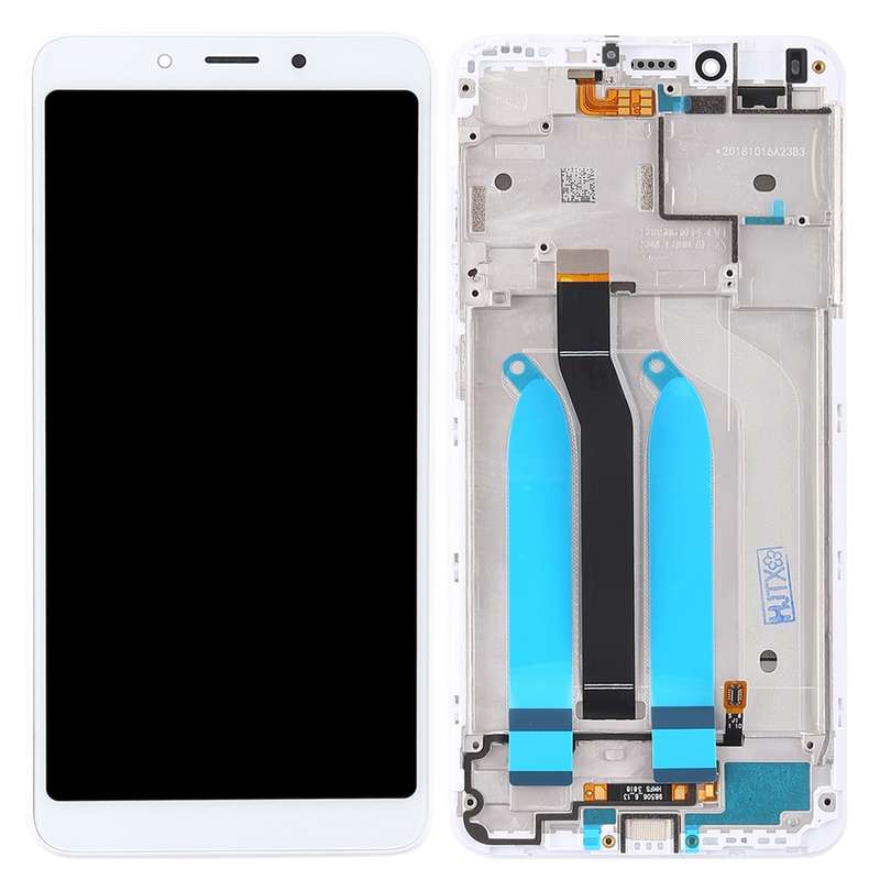 TFT LCD Screen for Xiaomi Redmi 6A / Redmi 6 Digitizer Full Assembly with Frame(Black)