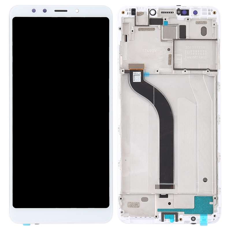 TFT LCD Screen for Xiaomi Redmi 5 Digitizer Full Assembly with Frame(Black)