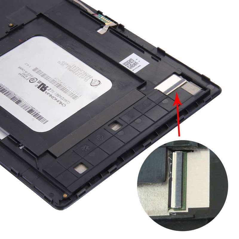 OEM LCD Screen for Asus ZenPad 10 Z300C / Z300CG P023, Green Flex Cable Version Digitizer Full Assem