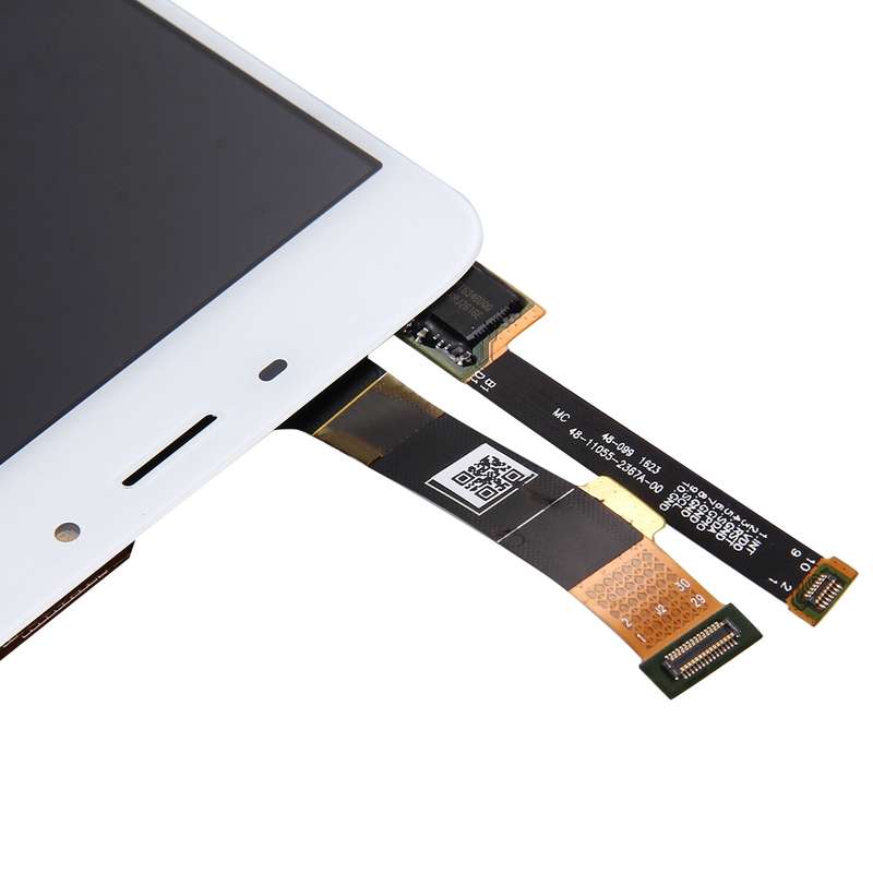 Original LCD Screen For Meizu M3E / Meilan E with Digitizer Full Assembly(White)