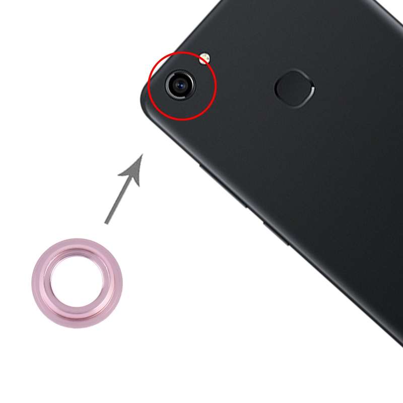 For Vivo Y75 10pcs Camera Lens Cover (Black)