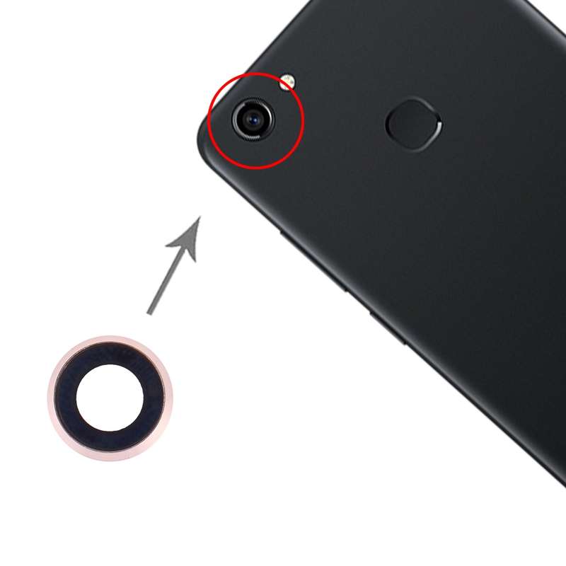For Vivo Y71 10pcs Camera Lens Cover (Black)