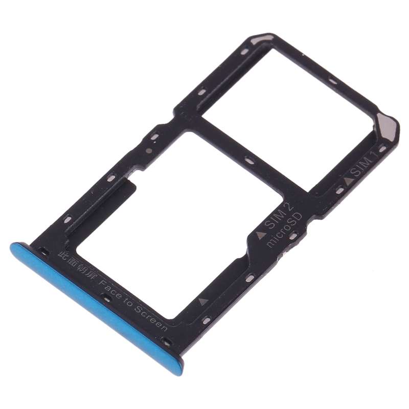 For OPPO A9 SIM Card Tray + SIM Card / Micro SD Card (Green)