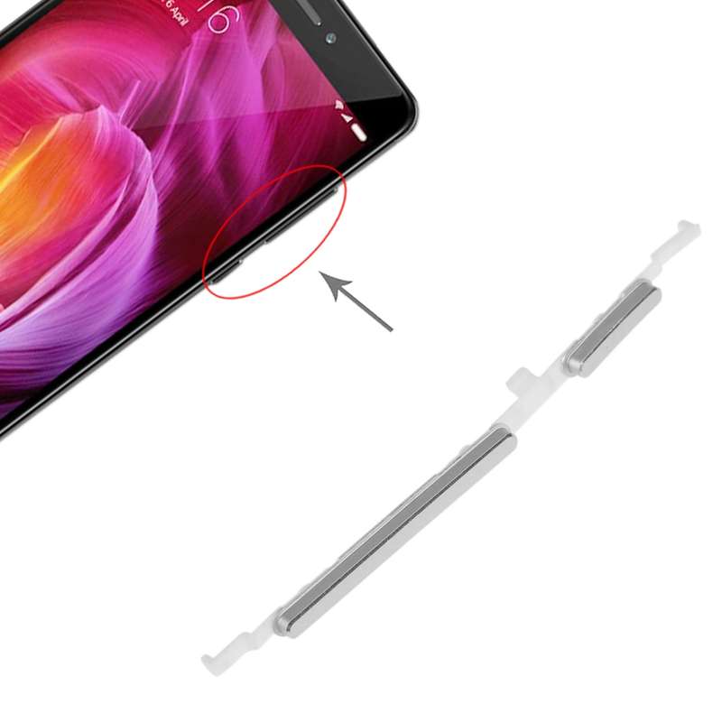 Power Button and Volume Control Button for Xiaomi Redmi Note 4(Black)
