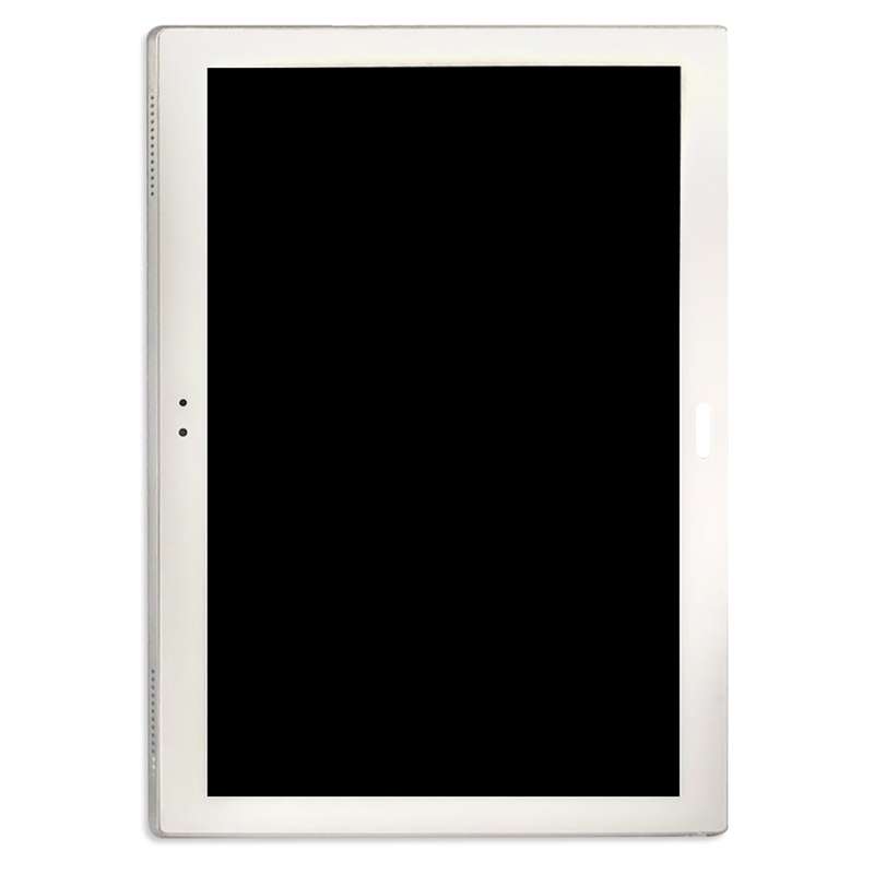 LCD Screen and Digitizer Full Assembly with Frame for Lenovo TAB4 Plus TB-X704 / TB-X704L(White)