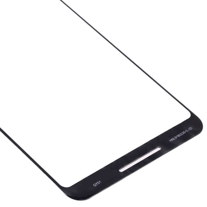 Front Screen Outer Glass Lens for Google Pixel 3 XL(Black)