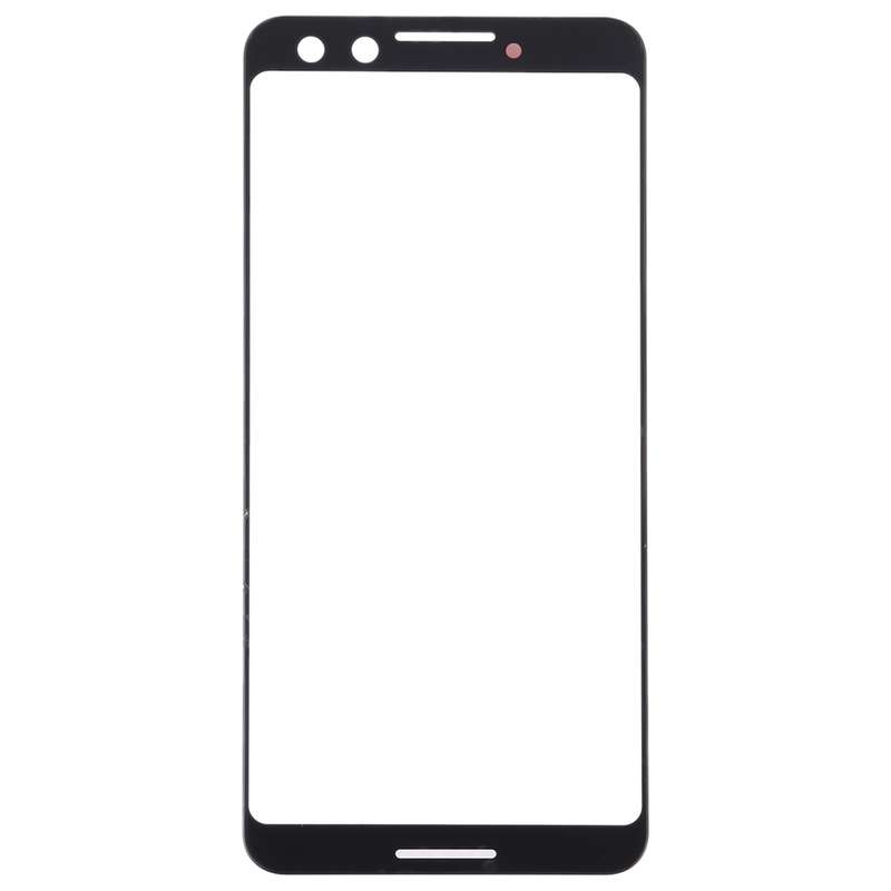 Front Screen Outer Glass Lens for Google Pixel 3(Black)