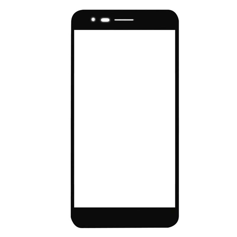 Front Screen Outer Glass Lens for LG K4 2017 / M160 (Black)