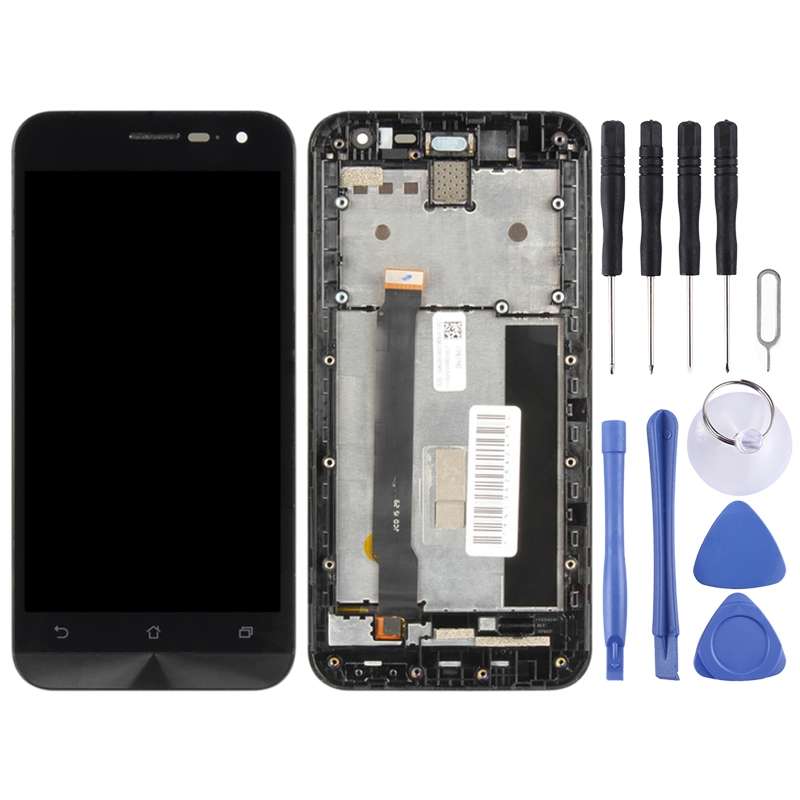 OEM LCD Screen for Asus Zenfone 2 ZE500CL Z00D Digitizer Full Assembly with FrameBlack)