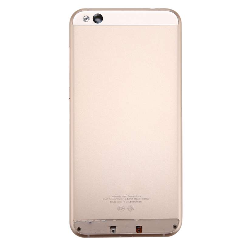 For Xiaomi Mi 5c Battery Back Cover(Black)