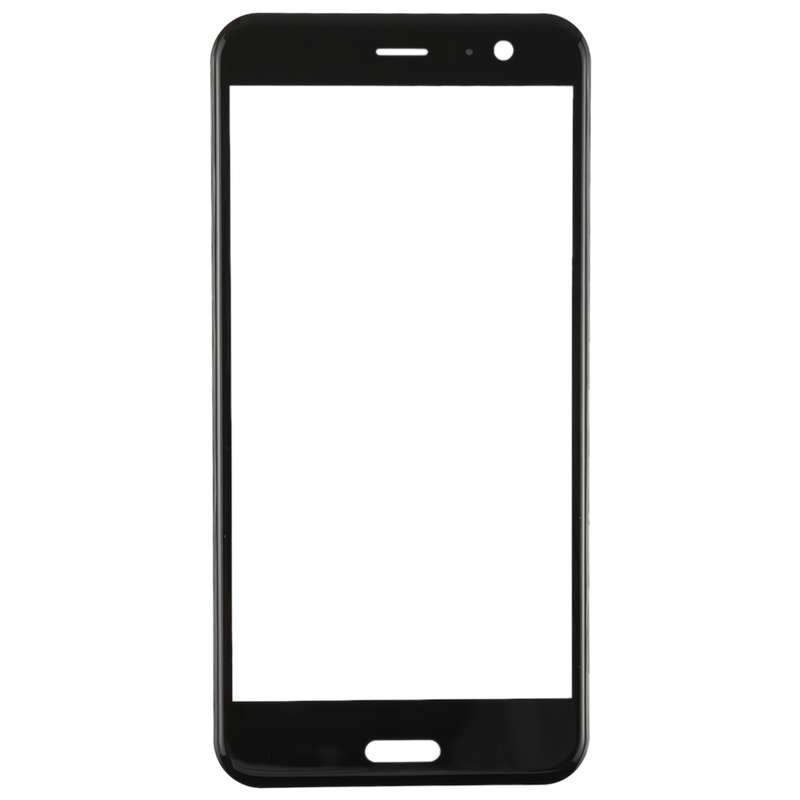 Front Screen Outer Glass Lens for HTC U11(Black)