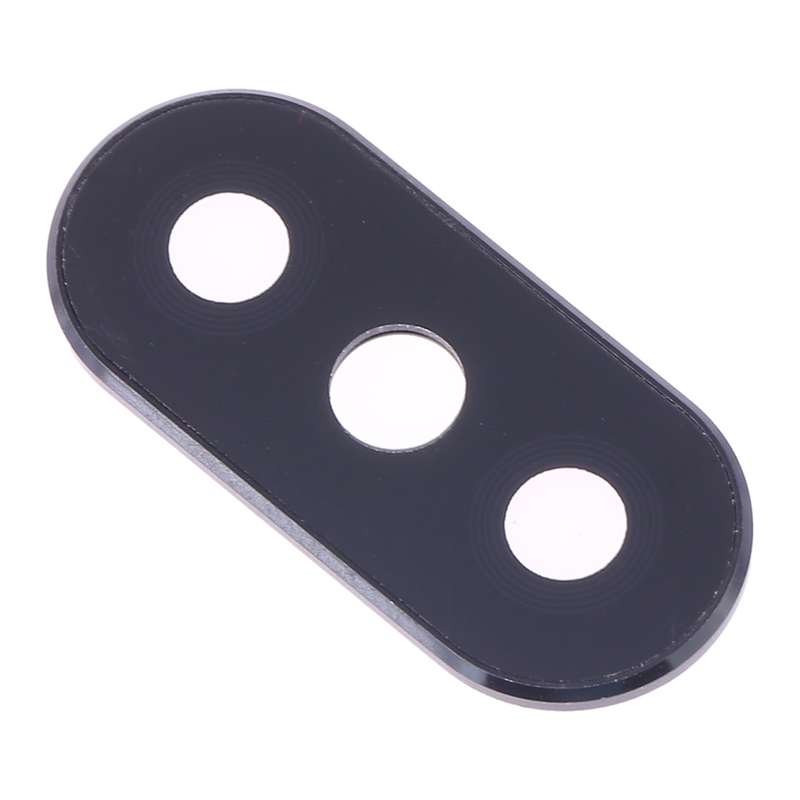 10 PCS Camera Lens Cover for Xiaomi Redmi 6 Pro / MI A2 Lite(Black)