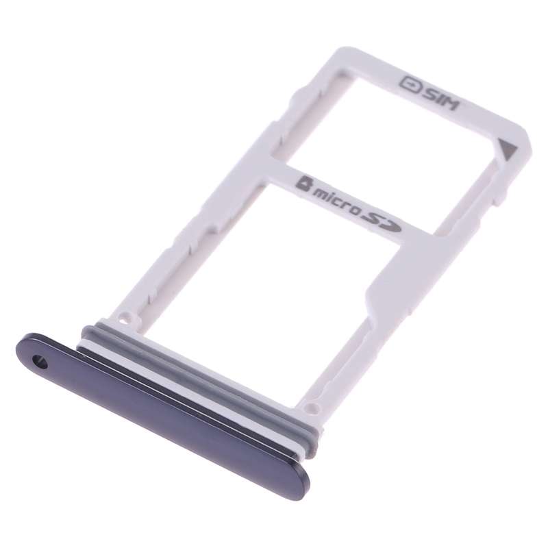 SIM Card Tray + SIM Card Tray / Micro SD Card Tray for LG V30 VS996 LS998U H933 LS998U (Silver)