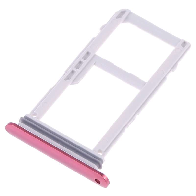 SIM Card Tray + SIM Card Tray / Micro SD Card Tray for LG V30 VS996 LS998U H933 LS998U (Silver)