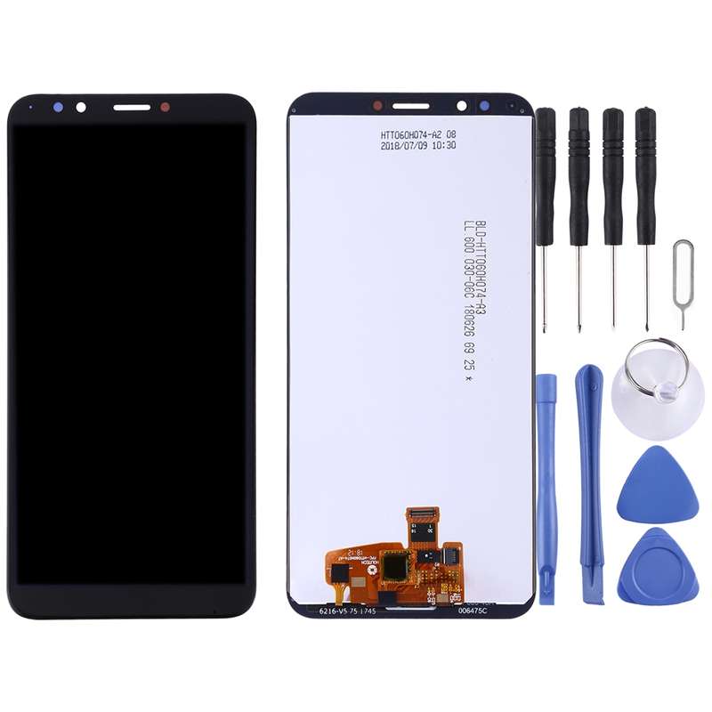 OEM LCD Screen for Huawei Y7 Prime (2018) with Digitizer Full Assembly (Black)