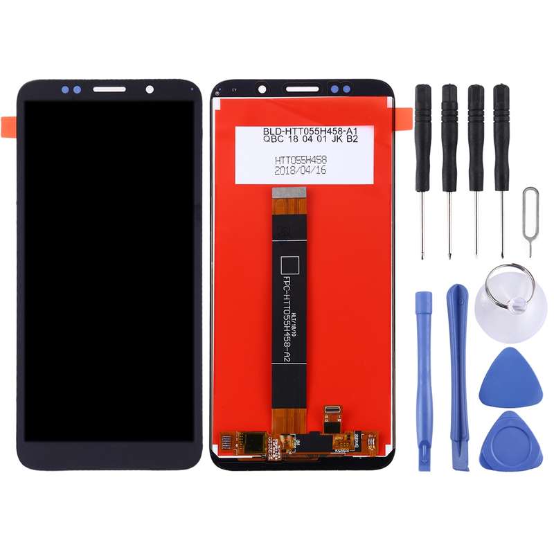 OEM LCD Screen for Huawei Y5 Prime (2018) with Digitizer Full Assembly (White)