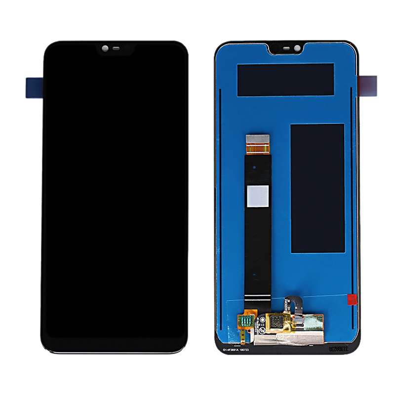 TFT LCD Screen for Nokia 7.1 TA-1085 TA-1095 TA-1096 with Digitizer Full Assembly (Black)