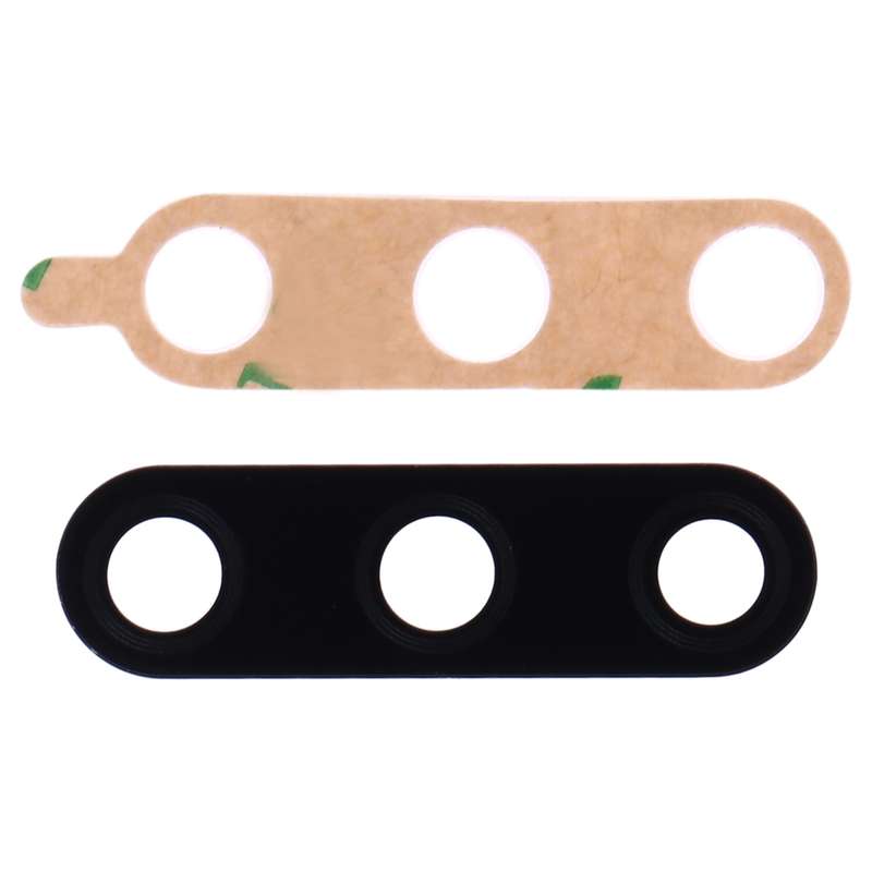 10 PCS Back Camera Lens for LG V40 ThinQ (Black)