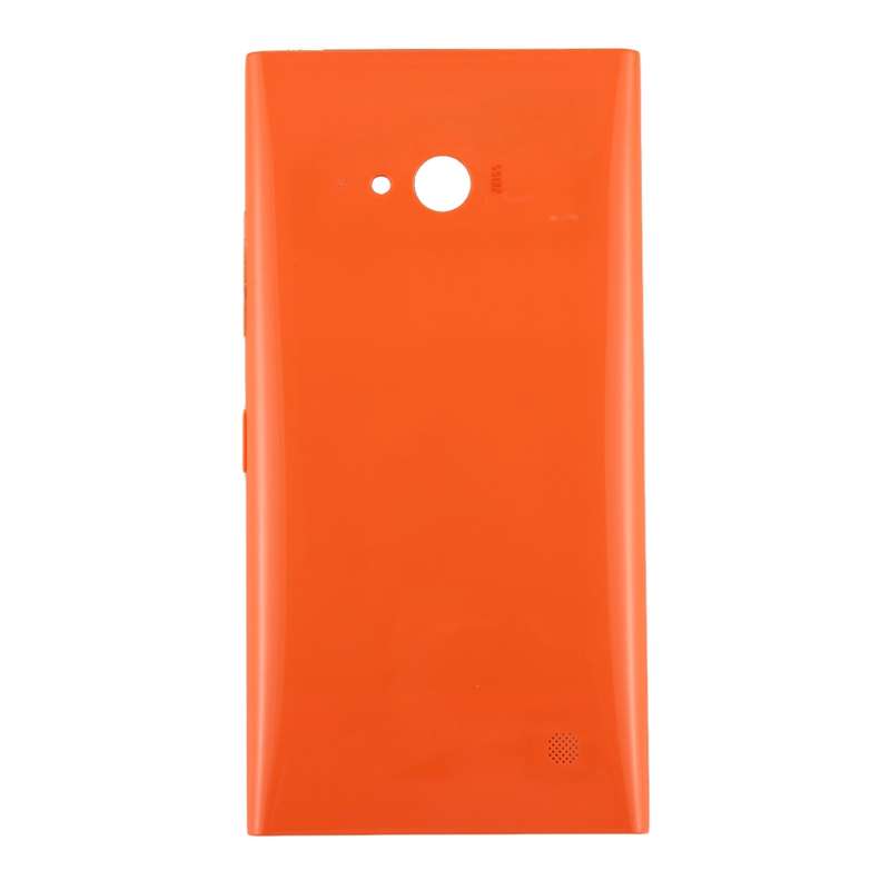 Solid Color NFC Battery Back Cover for Nokia Lumia 735 (Orange)