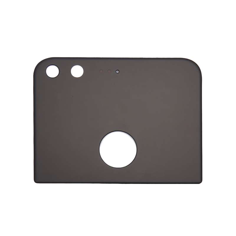 Glass Back Cover for Google Pixel / Nexus S1 (Upper Part)(Black)