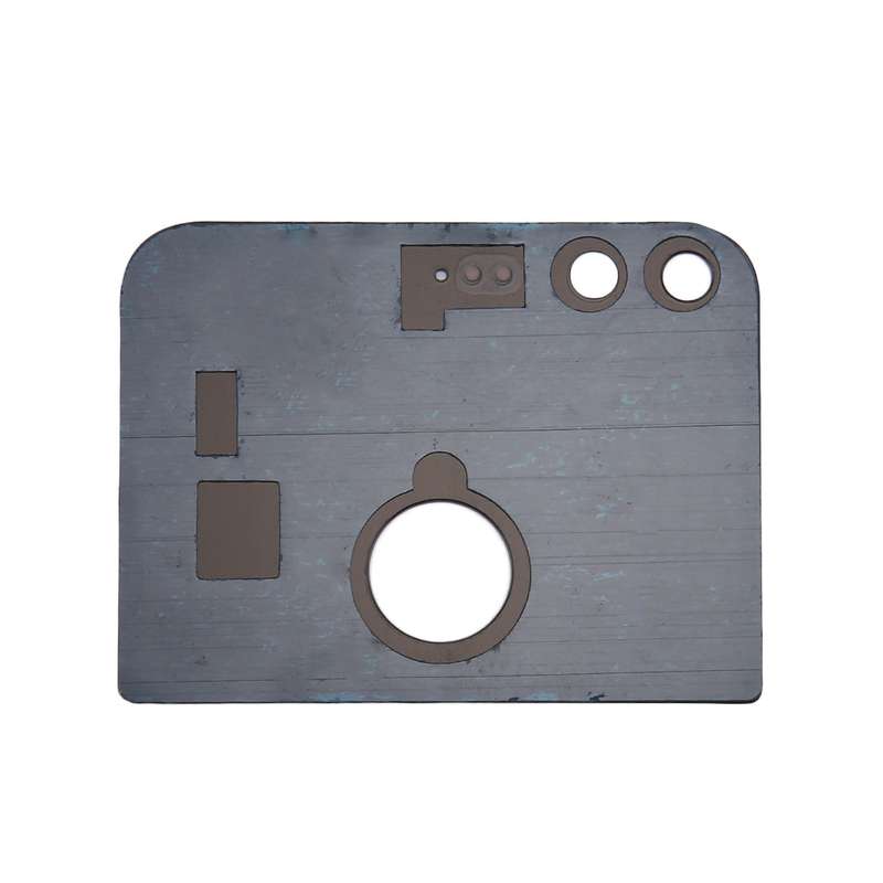 Glass Back Cover for Google Pixel / Nexus S1 (Upper Part)(Black)