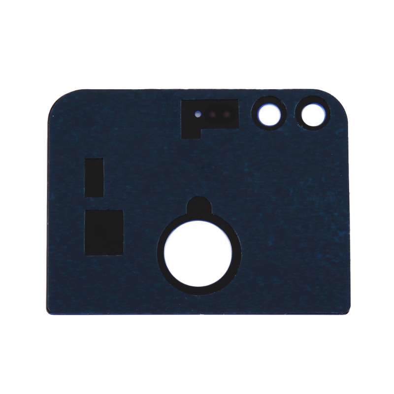 Glass Back Cover for Google Pixel / Nexus S1 (Upper Part)(Black)
