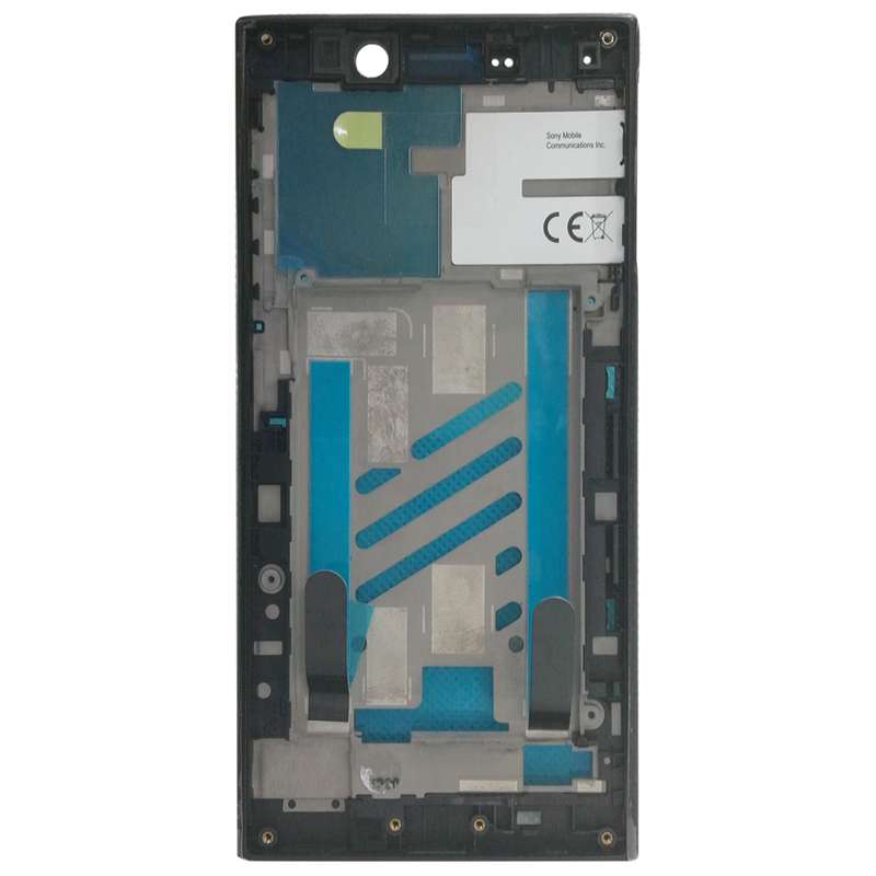 Front Housing LCD Frame Bezel for Sony Xperia L2 (Black)