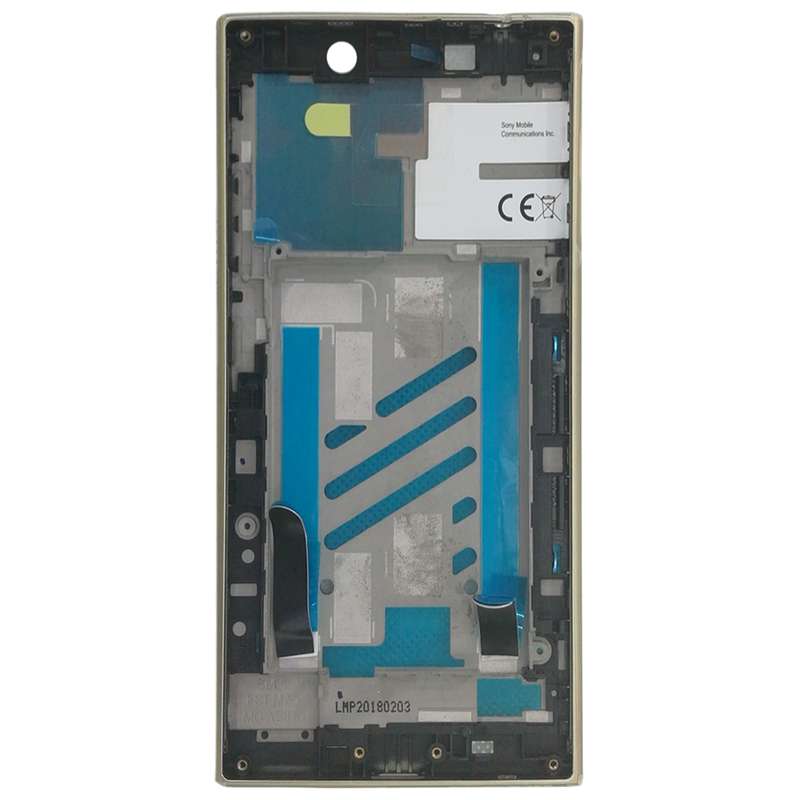Front Housing LCD Frame Bezel for Sony Xperia L2 (Black)