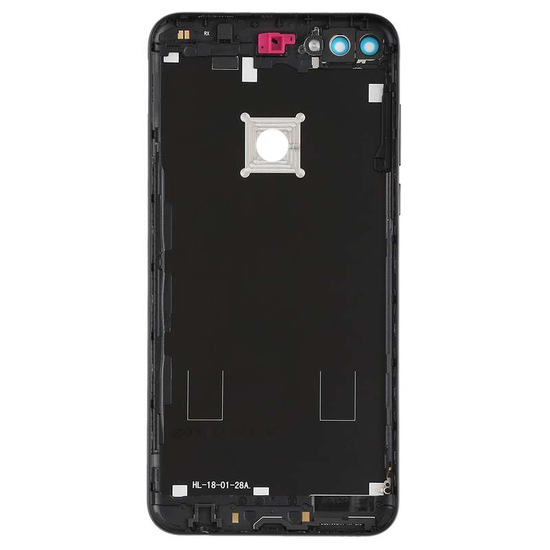 Back Cover with Side Keys for Huawei Honor Play 7C(Black)