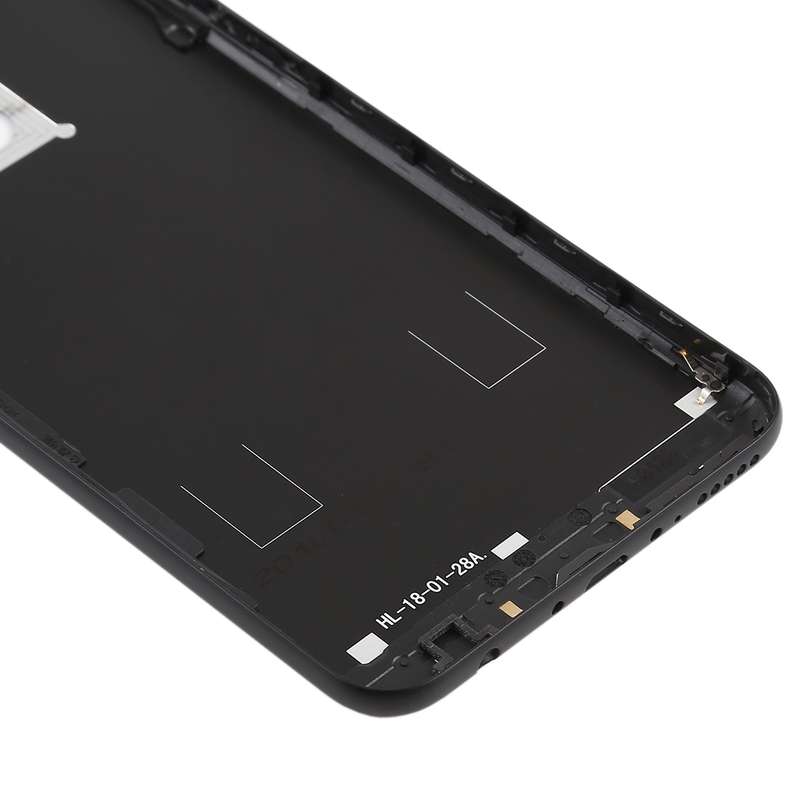 Back Cover with Side Keys for Huawei Honor Play 7C(Black)