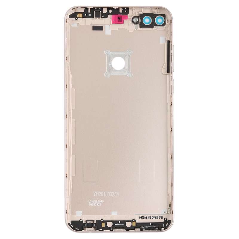 Back Cover with Side Keys for Huawei Honor Play 7C(Black)