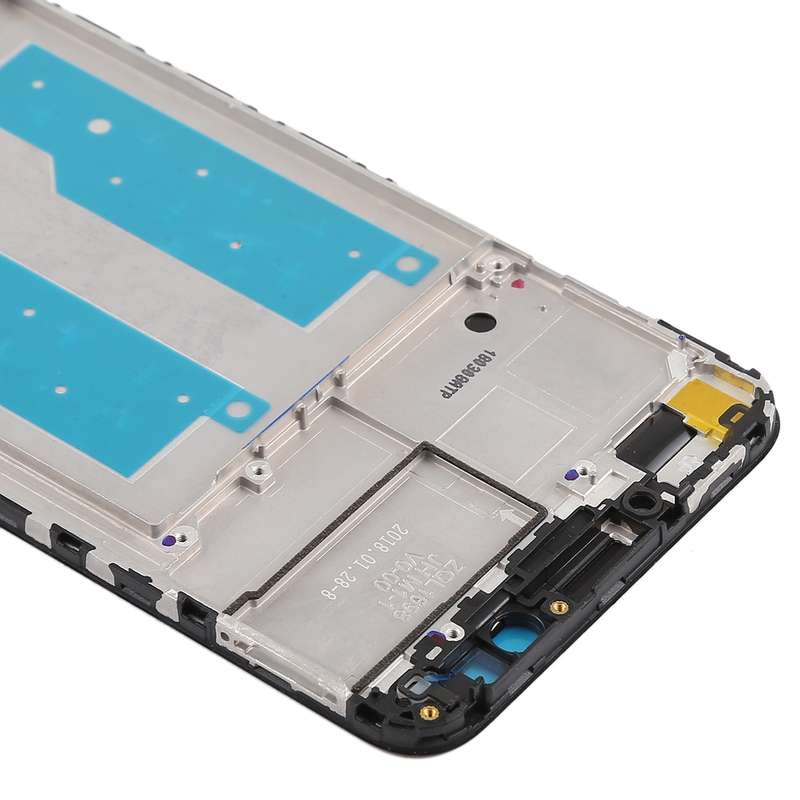 Front Housing LCD Frame Bezel for Huawei Honor Play 7C(White)
