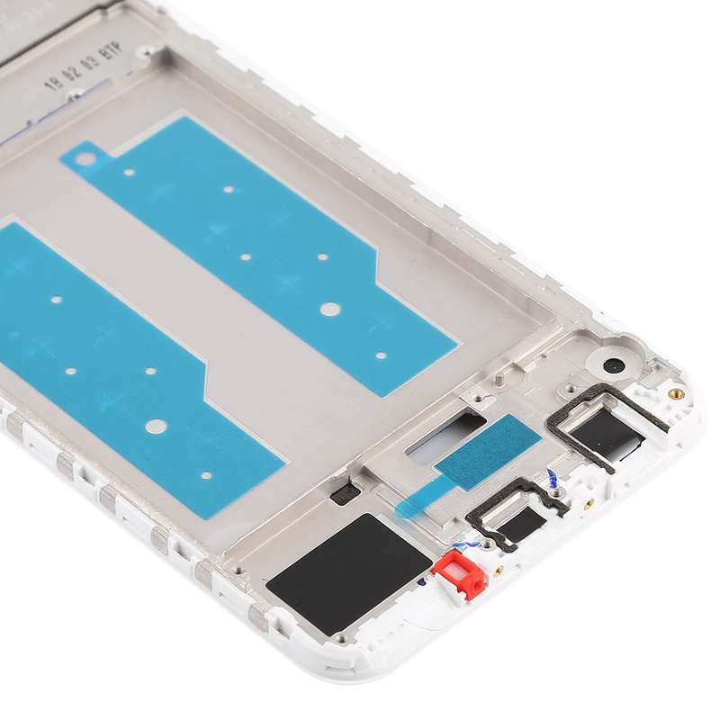 Front Housing LCD Frame Bezel for Huawei Honor Play 7C(White)
