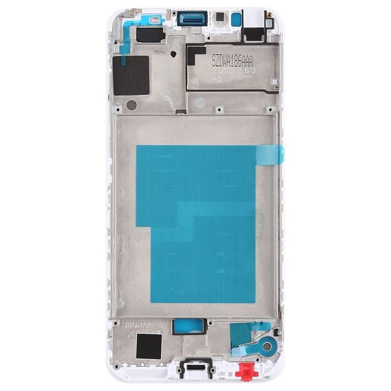 Front Housing LCD Frame Bezel for Huawei Honor Play 7A(Black)