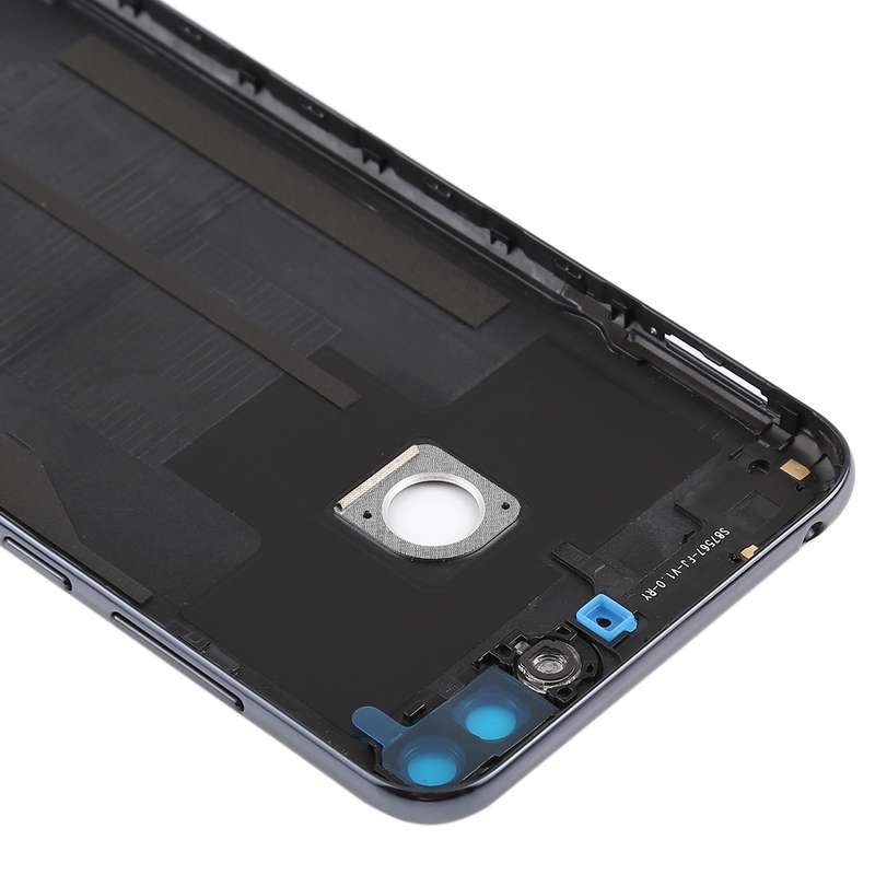 Back Cover with Side Keys & Camera Lens for Huawei Honor Play 7A(Black)