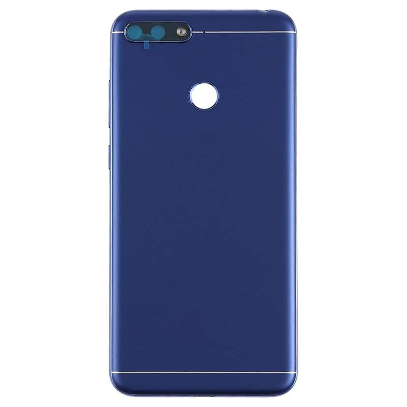 Back Cover with Side Keys & Camera Lens for Huawei Honor Play 7A(Black)