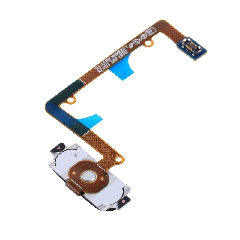 For Galaxy A5 (2016) / A510 Home Button Flex Cable with Fingerprint Identification(White)