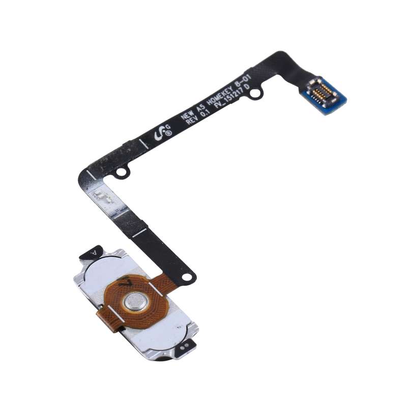 For Galaxy A5 (2016) / A510 Home Button Flex Cable with Fingerprint Identification(White)
