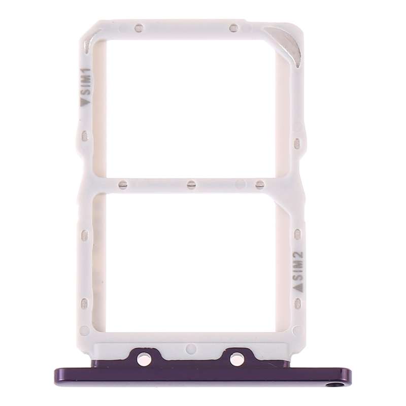 SIM Card Tray + SIM Card Tray for Huawei Honor 20 Pro(Purple)