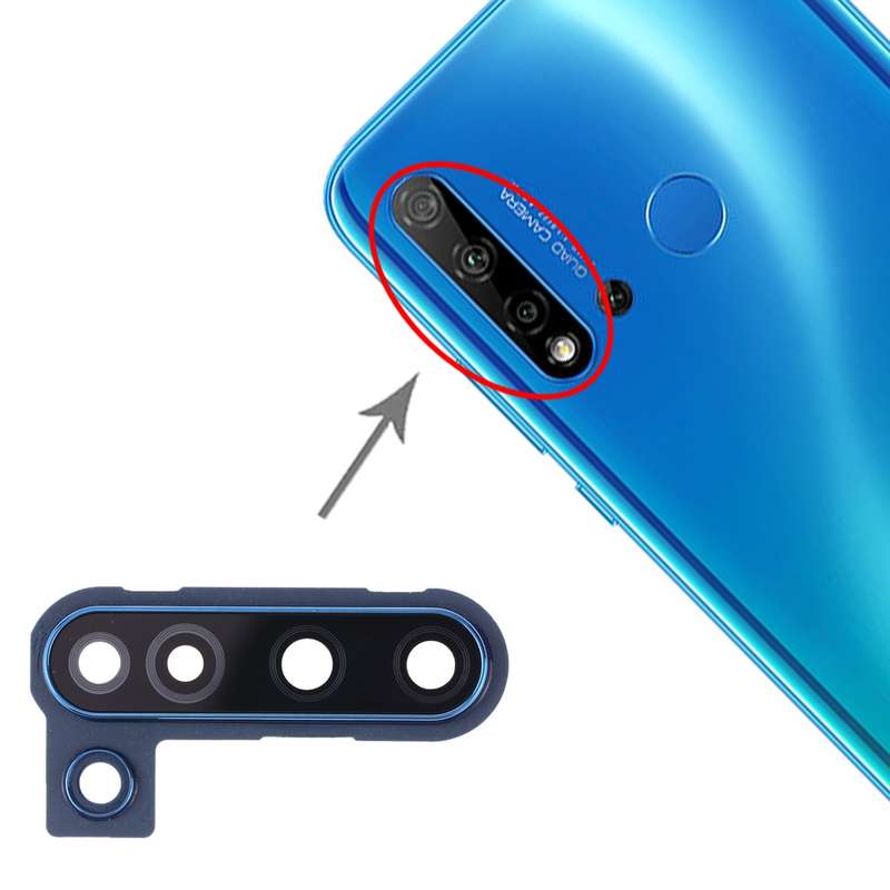 For Huawei Nova 5i Camera Lens Cover (Blue)