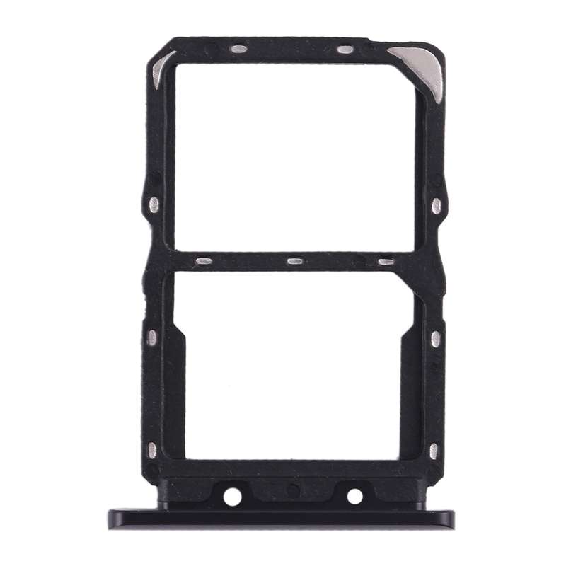 SIM Card Tray + NM Card Tray for Huawei Nova 5 (Black)
