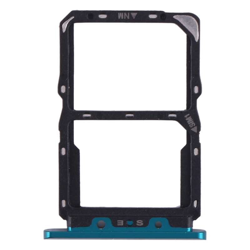 SIM Card Tray + NM Card Tray for Huawei Nova 5 (Black)