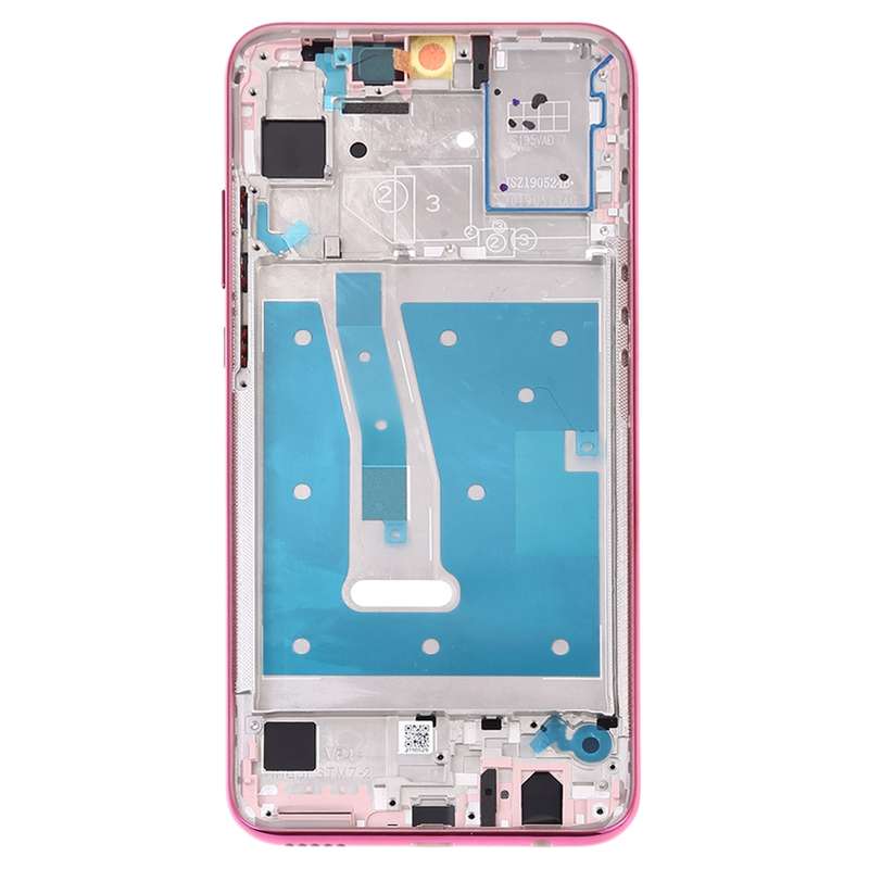 Middle Frame Bezel Plate with Side Keys for Huawei Honor 20i(Red)
