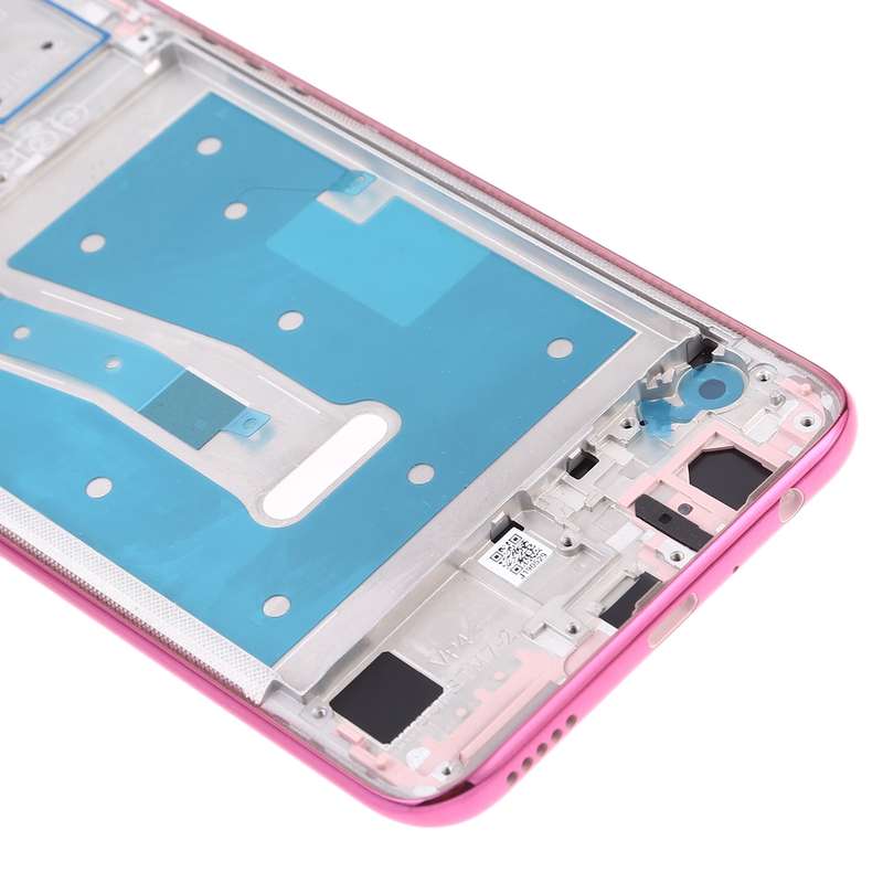 Middle Frame Bezel Plate with Side Keys for Huawei Honor 20i(Red)