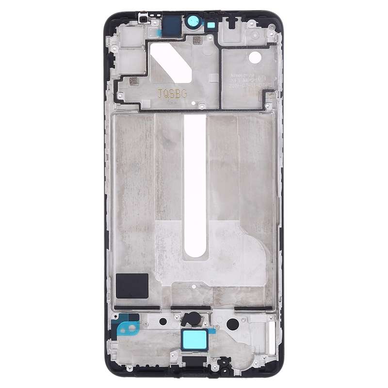 For Vivo iQOO Front Housing LCD Frame Bezel Plate(Black)