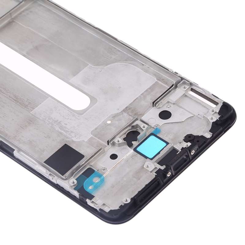 For Vivo iQOO Front Housing LCD Frame Bezel Plate(Black)