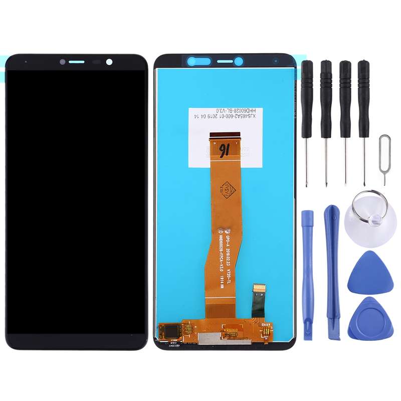 TFT LCD Screen for Wiko Y80 with Digitizer Full Assembly(Black)